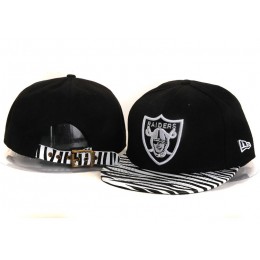Oakland Raiders Black Snapback Hat YS 2 Snapback