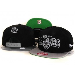 Oakland Raiders Black Snapback Hat YS 3 Snapback