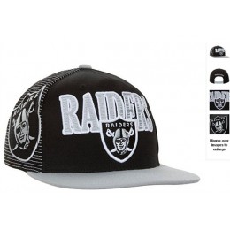 Oakland Raiders NFL Snapback Hat 60D4 Snapback