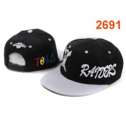 Oakland Raiders TISA Snapback Hat PT04 Snapback