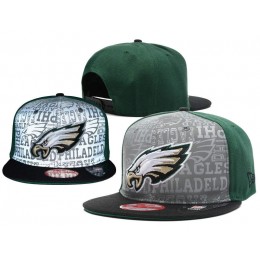 Philadelphia Eagles 2014 Draft Reflective Snapback Hat SD 0613 Snapback