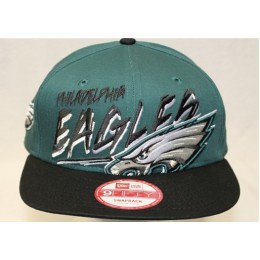 Philadelphia Eagles NFL Snapback Hat 60D4 Snapback