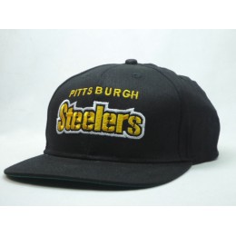 Pittsburgh Steelers Black Snapback Hat SF Snapback