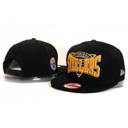 Pittsburgh Steelers Black Snapback Hat YS Snapback