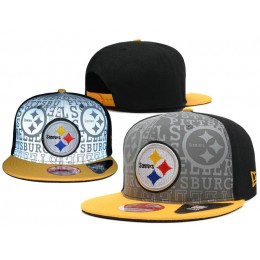 Pittsburgh Steelers 2014 Draft Reflective Snapback Hat SD 0613 Snapback