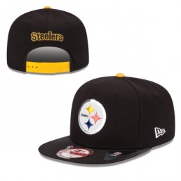 Pittsburgh Steelers Snapback Black Hat 1 XDF 0620 Snapback