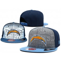 San Diego Chargers 2014 Draft Reflective Snapback Hat SD 0613 Snapback