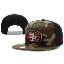 San Francisco 49ers Camo Snapback Hat XDF Snapback