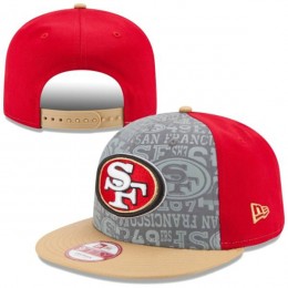 San Francisco 49ers Snapback Hat XDF 0528 Snapback