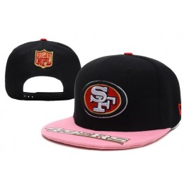San Francisco 49ers Black Snapback Hat XDF Snapback
