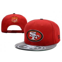 San Francisco 49ers Red Snapback Hat XDF 1 0721 Snapback