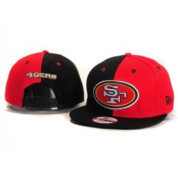San Francisco 49ers New Type Snapback Hat YS 6R25 Snapback