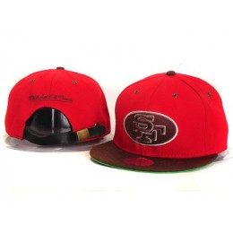 San Francisco 49ers New Type Snapback Hat YS 6R34 Snapback