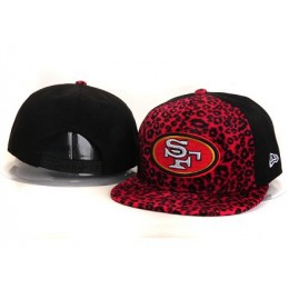 San Francisco 49ers New Type Snapback Hat YS 6R40 Snapback