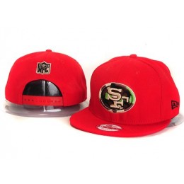 San Francisco 49ers New Type Snapback Hat YS 6R42 Snapback