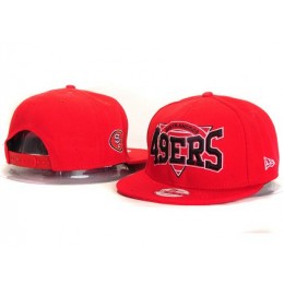 San Francisco 49ers New Type Snapback Hat YS 6R57 Snapback
