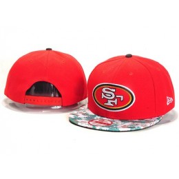 San Francisco 49ers New Type Snapback Hat YS A717 Snapback