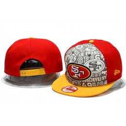 San Francisco 49ers 2014 Draft Reflective Snapback Hat YS 0613 Snapback
