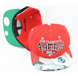 San Francisco 49ers Red Snapback Hat JT 0613 Snapback