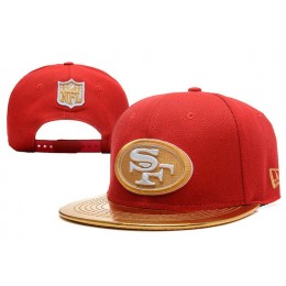 San Francisco 49ers Red Snapback Hat XDF 0613 Snapback