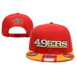 San Francisco 49ers Red Snapback Hat XDF Snapback