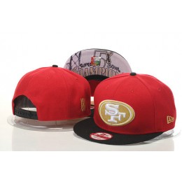 San Francisco 49ers Snapback Red Hat 1 GS 0620 Snapback