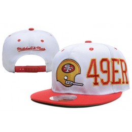 San Francisco 49ers Snapback White Hat LX 0620 Snapback