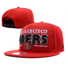 San Francisco 49ers NFL Snapback Hat SD12 Snapback