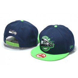 Seattle Seahawks Blue Snapback Hat YS 0512 Snapback