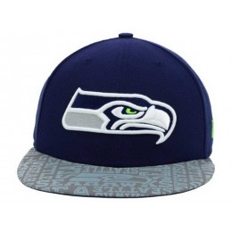 Seattle Seahawks Blue Snapback Hat XDF 0528 Snapback