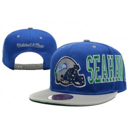 Seattle Seahawks Snapback Blue Hat LX 0620 Snapback