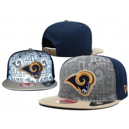 St. Louis Rams 2014 Draft Reflective Snapback Hat SD 0613 Snapback