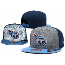 Tennessee Titans 2014 Draft Reflective Snapback Hat SD 0613 Snapback