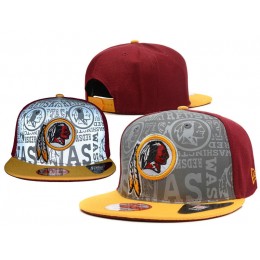 Washington Redskins 2014 Draft Reflective Snapback Hat SD 0613 Snapback