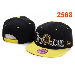 Boston Bruins NHL Snapback Hat PT03 Snapback