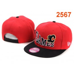 Calgary Flames NHL Snapback Hat PT02 Snapback