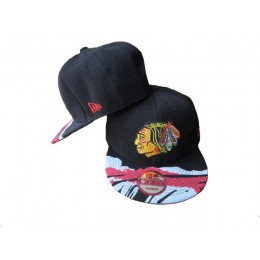 Chicago Blackhawks Snapback Hat LX69 Snapback