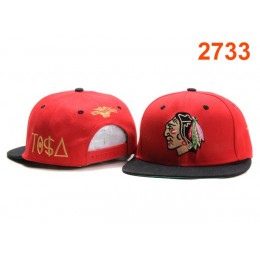 Chicago Blackhawks TISA Snapback Hat PT39 Snapback