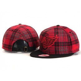 Detroit Red Wings New Type Snapback Hat YS 8U3 Snapback