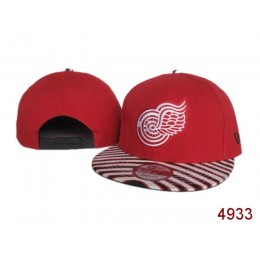 Detroit Red Wings Snapback Hat SG 3815 Snapback