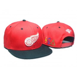 Detroit Red Wings TISA Snapback Hat DD24 Snapback