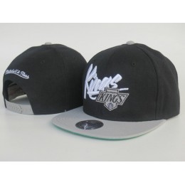 Los Angeles Kings Black Snapback Hat LS 1 Snapback