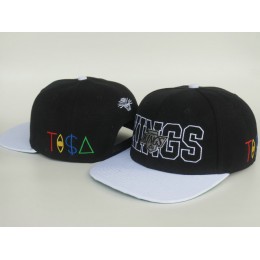 Los Angeles Kings Black Snapback Hat LS 2 Snapback