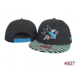 San Jose Sharks Snapback Hat SG 3810 Snapback
