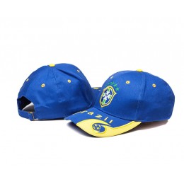 Brazil Blue Hat Snapback