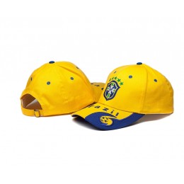Brazil Yellow Hat Snapback