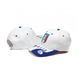 Italy White Hat Snapback