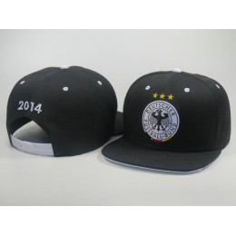 Germany 2014 World Cup Black Snapback Hat LS 0617 Snapback