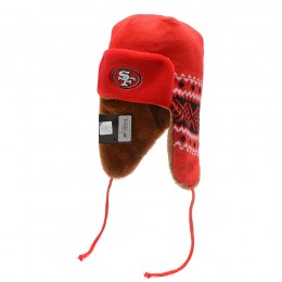 NFL San Francisco 49ers The Team Trapper Hat SD Snapback
