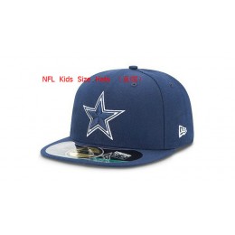 Kids Dallas Cowboys Blue Fitted Hat 60D 0721 Snapback